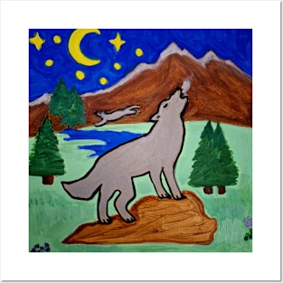 Wolf Friends Posters and Art